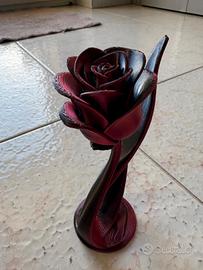 Rosa decorativa in 3D – Eleganza senza tempo