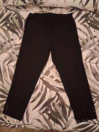 2 paia Pantaloni Donna Basic neri elasticizzati
