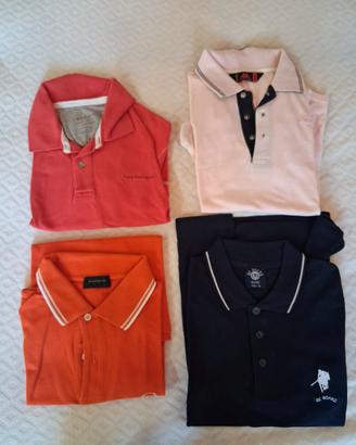 Lotto n°4 Polo Uomo Marche Varie  Taglia S-M