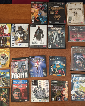 Pc Games Oblivion, DMC3,Hitman ecc