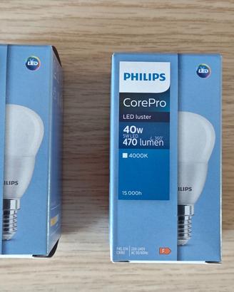 Philips lampada led sfera E14 5.5W 230V 4000K