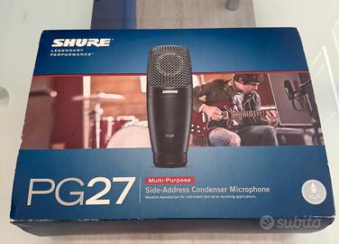 Microfono shure PG27