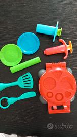 set play Doh kitchen creation burger 