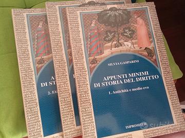 Appunti minimi di storia del diritto S. Gasparini