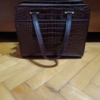 Borsa in vero coccodrillo 