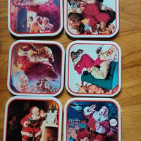 set sottobicchieri Coca Cola