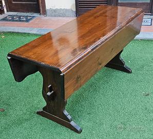 Tavolo Fratino legno massello pregiato 