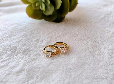 Orecchini cerchietti 