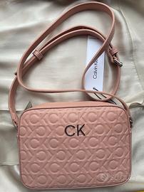 borsa rosa CALVIN KLEIN originale