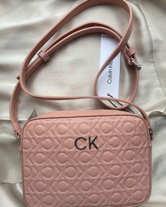 borsa rosa CALVIN KLEIN originale
