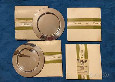 Piattini Fleuron ( stessa produzione Christofle)