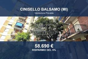 Immobile in asta di 45 m² con box auto a Cinisello