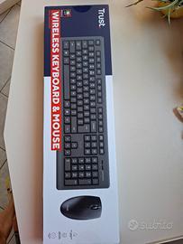 tastiera e mouse wireless 