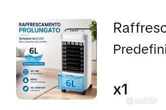 RAFFRESCATORE   PORTATILE