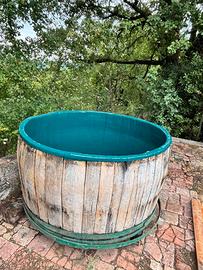 MINI PISCINA DI LUSSO REALIZZATA IN ANTICA BOTTE