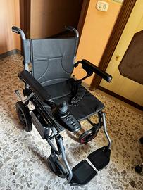 Sedia a Rotelle Elettrica Pieghevole