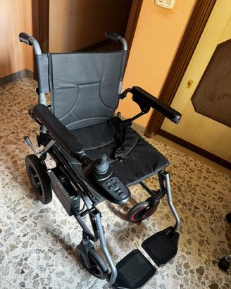 Sedia a Rotelle Elettrica Pieghevole