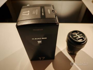Olympus zuiko 17 mm f1. 2 pro