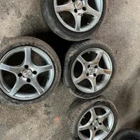 Cerchi e gomme citroen saxo
