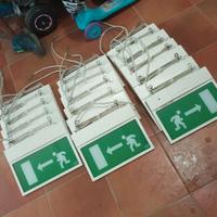 Tabelle Insegne Luminose Uscita Di Sicurezza 