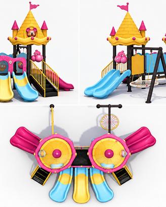 Strutture da Gioco per Bambini per Parchi e Scuole