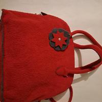 Borsa in feltro usata