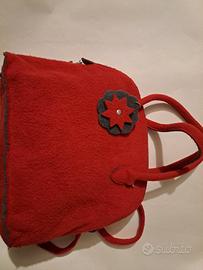Borsa in feltro usata