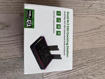 Clonatore SSD NVMe M.2 dual slot