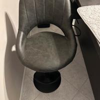 Coppia Sgabelli ecopelle Maison Du Monde