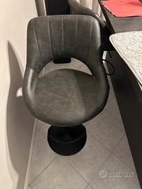 Coppia Sgabelli ecopelle Maison Du Monde