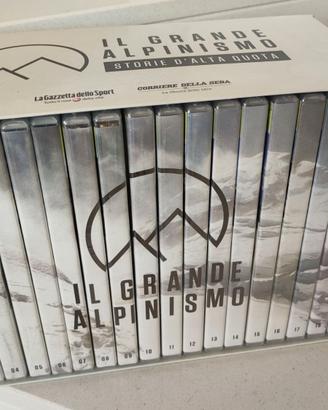 35 DVD IL GRANDE ALPINISMO STORIE D'ALTA QUOTA
