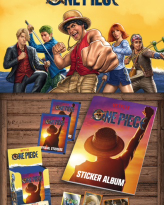 Album figurine One Piece Netflix Diramix