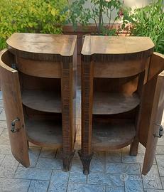 Due comodini ad angolo fine '800