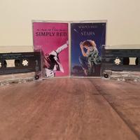 N.2 MC Musicassetta Simply Red A new flame & Stars