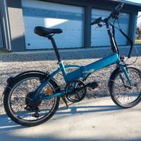 Bici elettrica pieghevole.