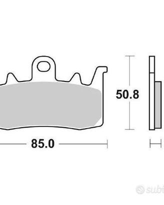 4 Pastiglie freno sbs bmw r1200gs dal 2013