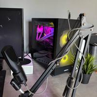 Microfono trust gaming + braccio regolabile