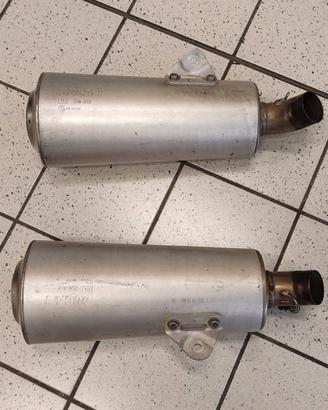 silenziatori di scarico originali per Ducati
