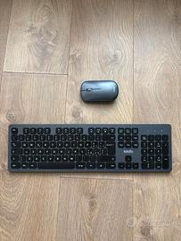 Tastiera + Mouse Wireless TEKLIO CWC340G-881G