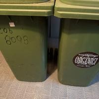 Bidoni con ruote circa 120-240 litri