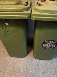 Bidoni con ruote circa 120-240 litri