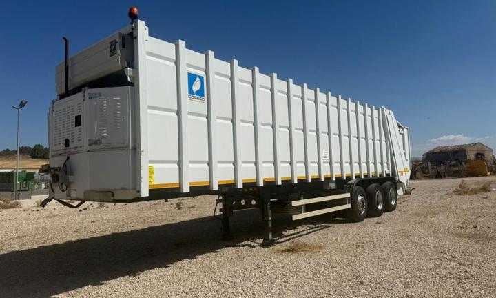 ZORZI SEMIRIMORCHIO COMPATTATORE A DIESEL