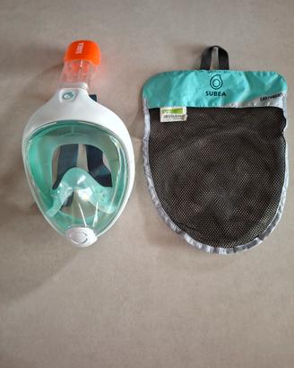 Maschera Decathlon snorkeling 
