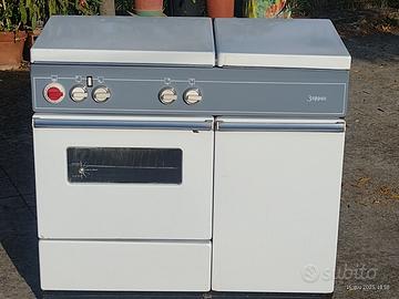 CUCINA ZOPPAS CON FORNO A GAS  E 4 FUOCHI ANNI 70