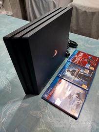 PS4 PlayStation 4 Pro nuovissima + 3 giochi e cavi