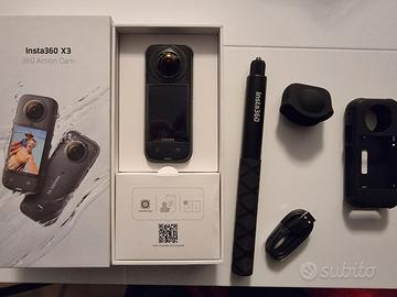 Insta360 x3 appena sostituita + accessori