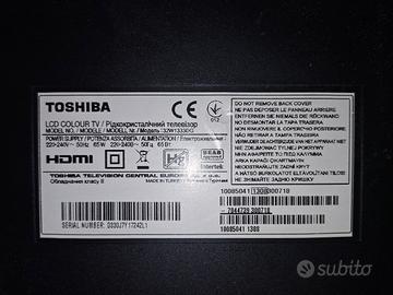 ricambi TV LCD TOSHIBA