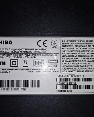 ricambi TV LCD TOSHIBA