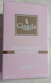 Gisada Ambassador Eau de Parfum 100ml nuovo donna
