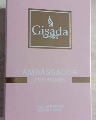 Gisada Ambassador Eau de Parfum 100ml nuovo donna
